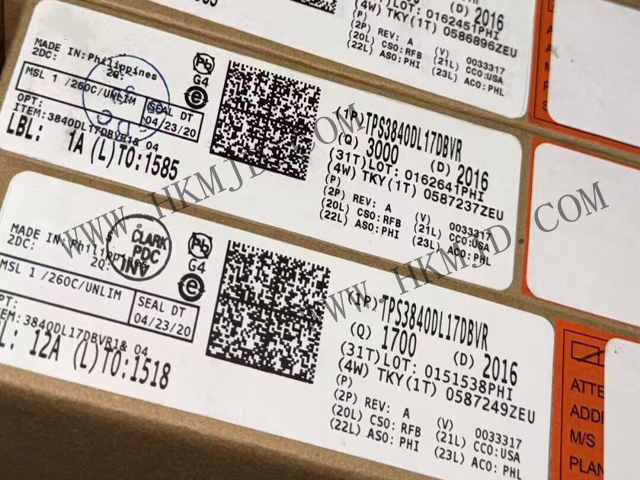 TI TPS3840DL17DBVR 高輸入電壓監(jiān)視器，帶 MR 和可編程延遲