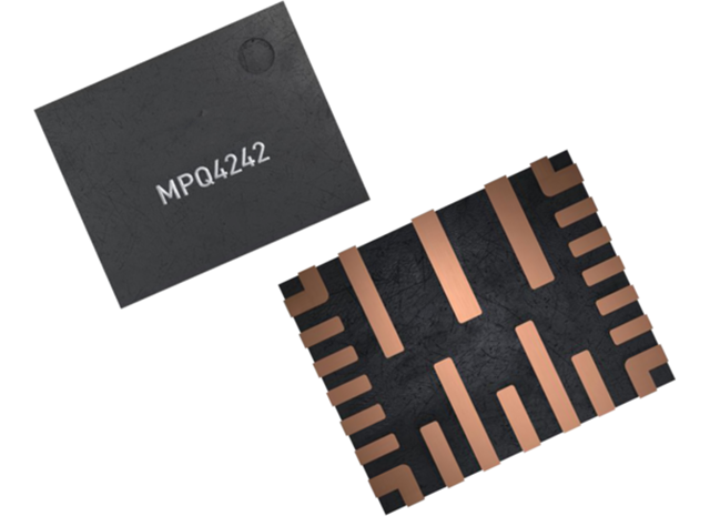 MPQ4242GVE-0000-AEC1：集成升降壓變換器的 5A、36V 、全集成 USB PD 解決方案